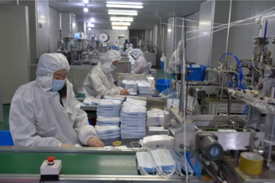 日產46萬個!進賢19家醫用口罩生產企業已提前恢復生產